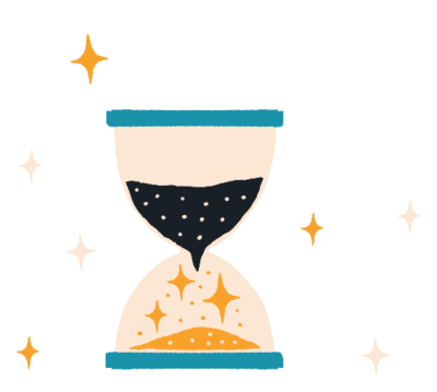 Unbelievable Christmas Hourglass